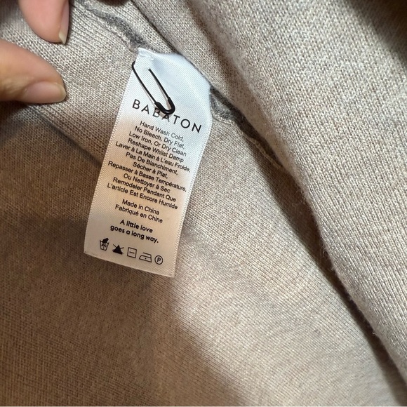 Babaton Beekman cardigan sz small Merino wool - Picture 3 of 11